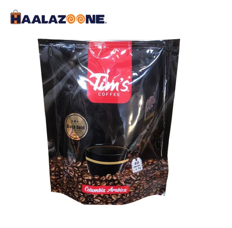 قهوه فوری بلک گلد تیمز 40 عددی Black Gold