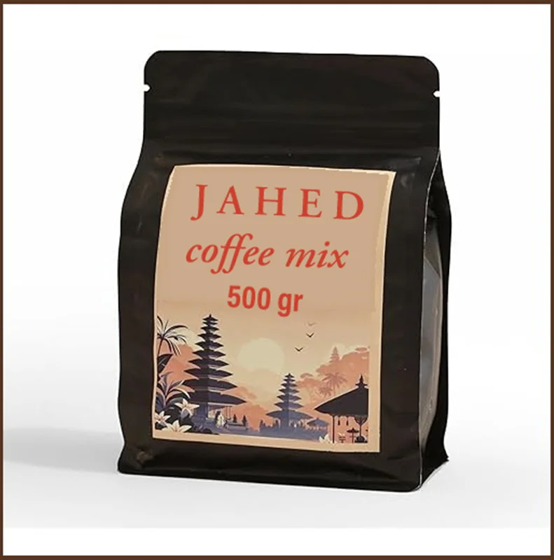 پودر کافی میکس بسته 500 گرمی coffee mix JAHED