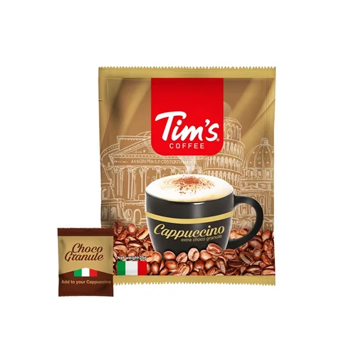 کاپوچینو تیمز Cappuccino Tim’s  ساشه ای به همراه پودر کاکائو