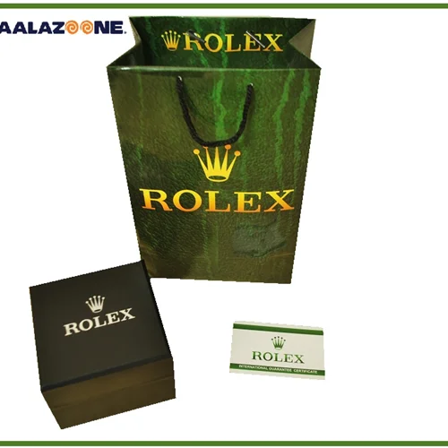 ست جعبه ساک دستی و کارت شرکتی ساعت رولکس ROLEX