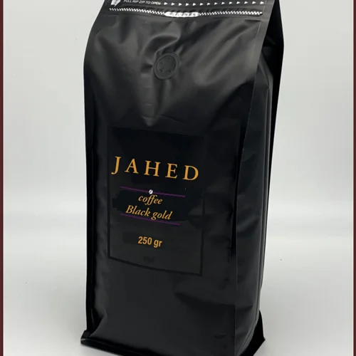 پودر قهوه بلک گلد بسته 250 گرمی coffee black gold JAHED