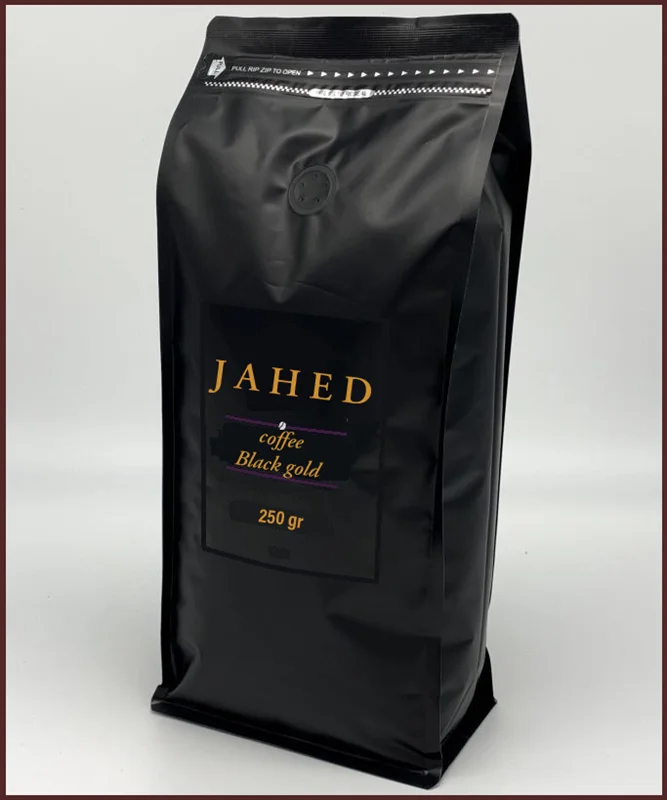 پودر قهوه بلک گلد بسته 250 گرمی coffee black gold JAHED