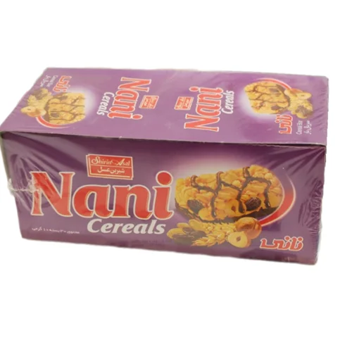 غلات حجیم شده نانی شیرین عسل - 10 گرم بسته 30 عددی