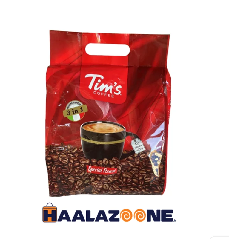 کافی میکس 3×1 تیمز بسته 48 عددی