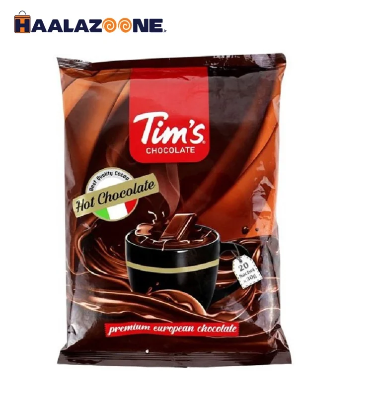 هات چاکلت تیمز بسته 20 عددی _ tims