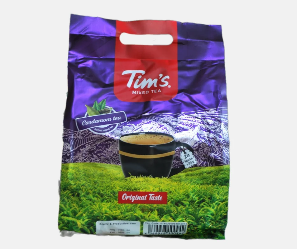 شیر چای برند tims بسته 20 عددی